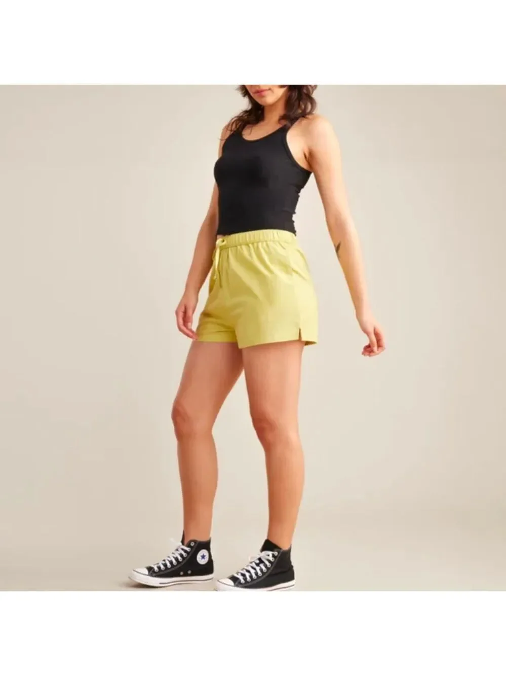 Roark Lime Idle Shorts Size Medium